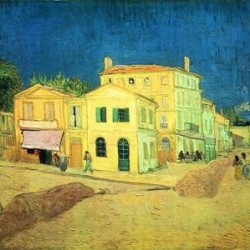 The Yellow House (Vincents House by Van Gogh